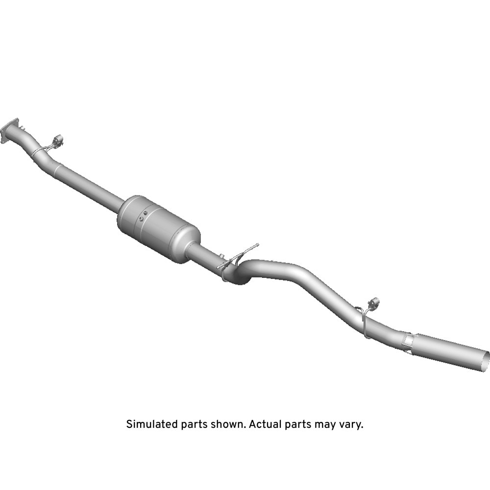 GM Genuine Parts Exhaust Particulate Filter with Exhaust Pipe