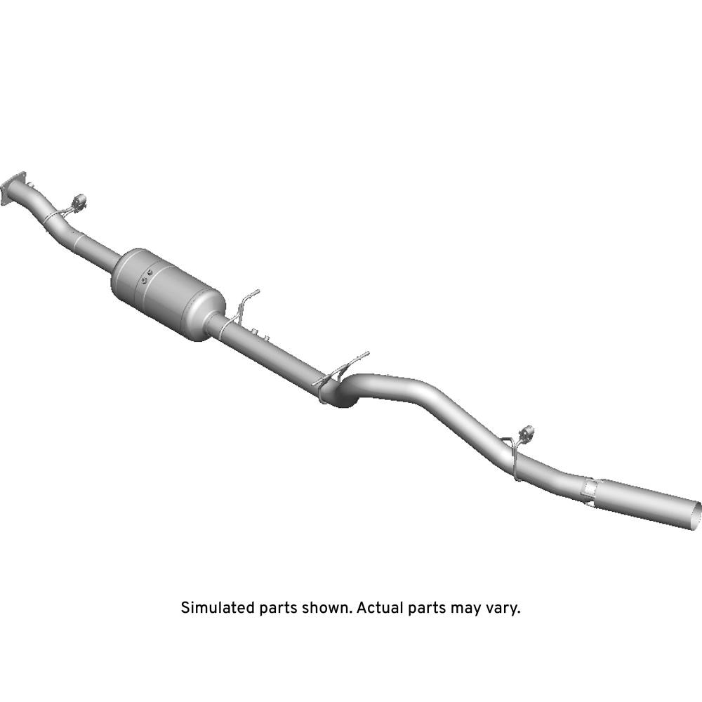 GM Genuine Parts Exhaust Particulate Filter with Exhaust Pipe
