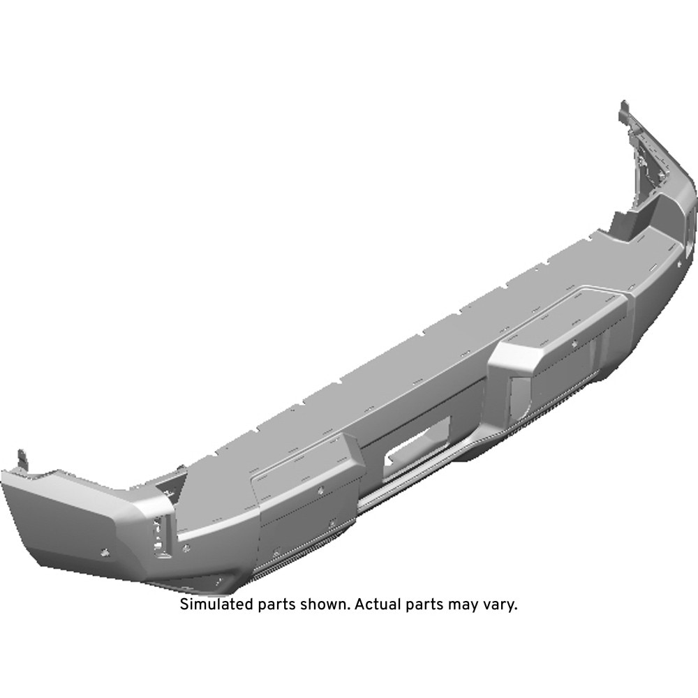 GM Genuine Parts Carbon Flash Metallic Rear Bumper Fascia