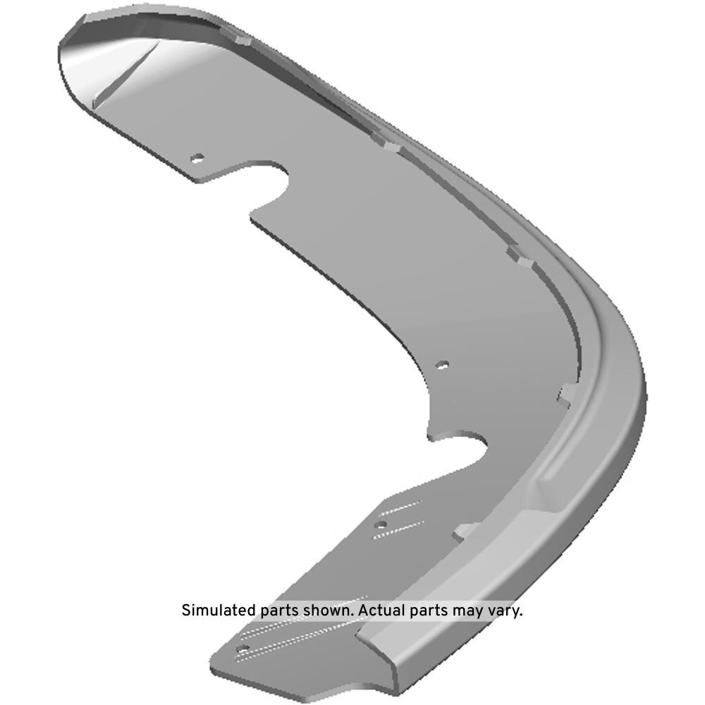 GM Genuine Parts Rear Bumper Fascia Passenger Side Molding