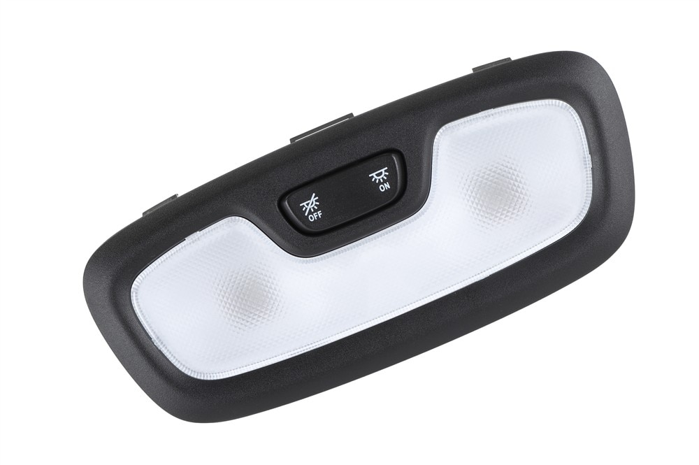 GM Genuine Parts Jet Black Rear Seat Position Center Courtesy Lamp