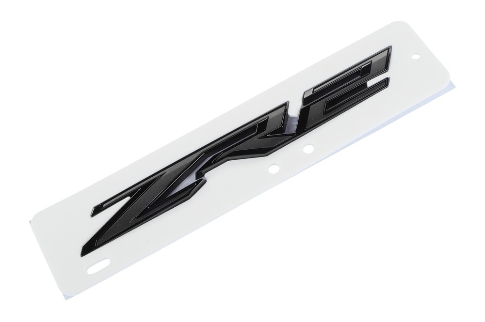GM Genuine Parts Exterior Bright Chrome Tailgate Trim Level Name Plate