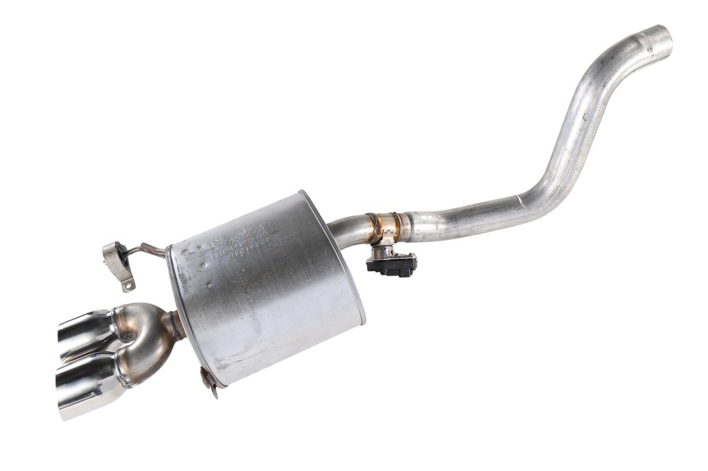 GM Genuine Parts Exhaust Rear Muffler with Exhaust Pipe