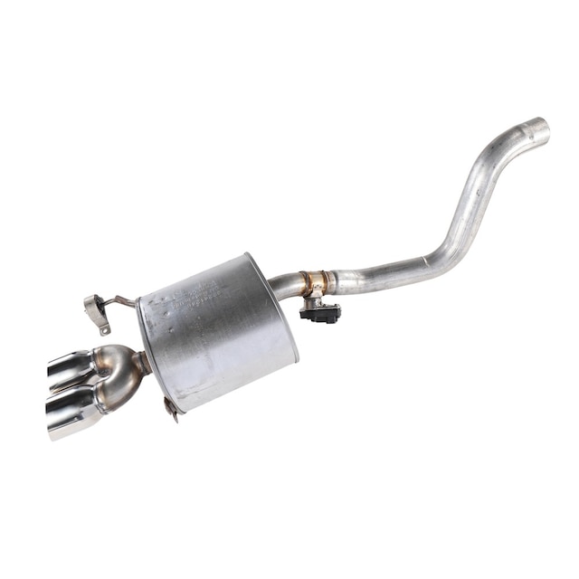 GM Genuine Parts Exhaust Rear Muffler with Exhaust Pipe