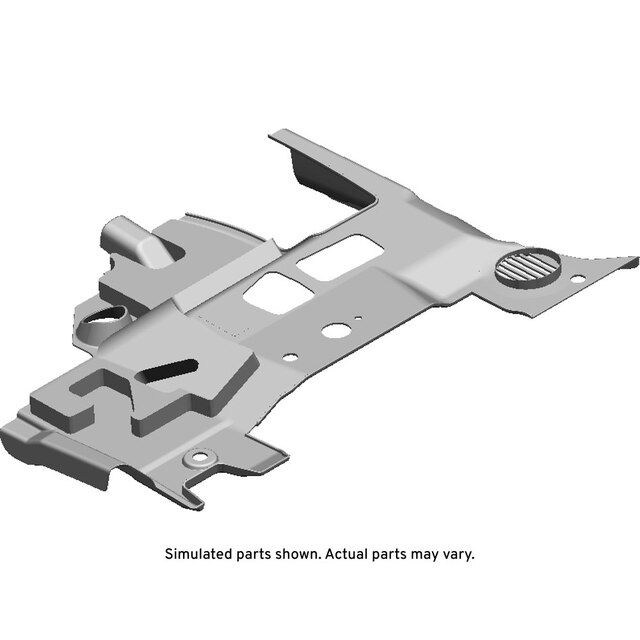 GM Genuine Parts Driver Side Instrument Panel Lower Trim Panel Insulator