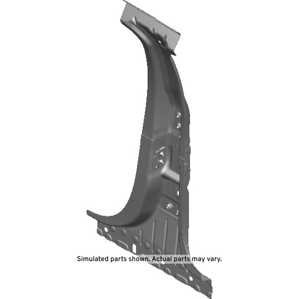 GM Genuine Parts Passenger Side Center Pillar Outer Panel Reinforcement