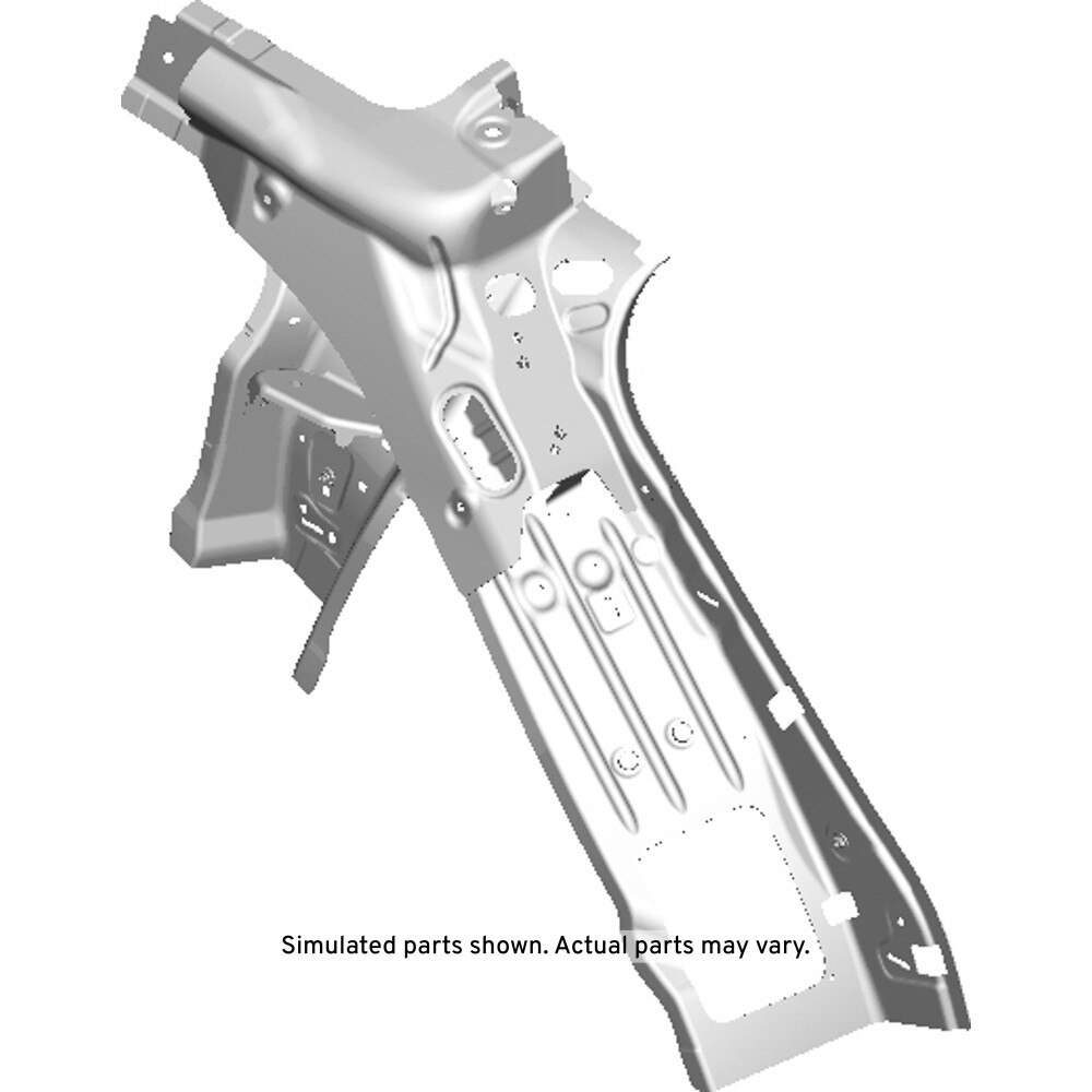 GM Genuine Parts Driver Side Back Body Pillar Inner Upper Panel