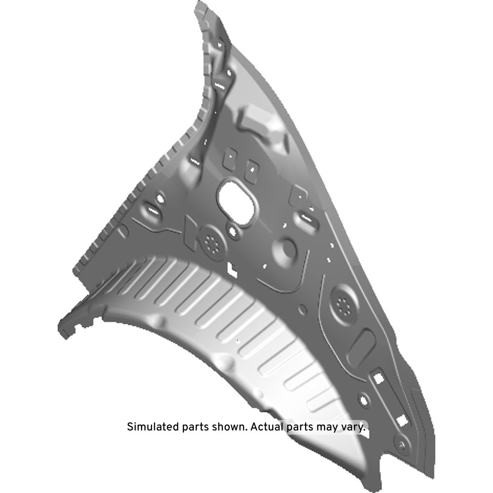 GM Genuine Parts Driver Side Quarter Inner Panel