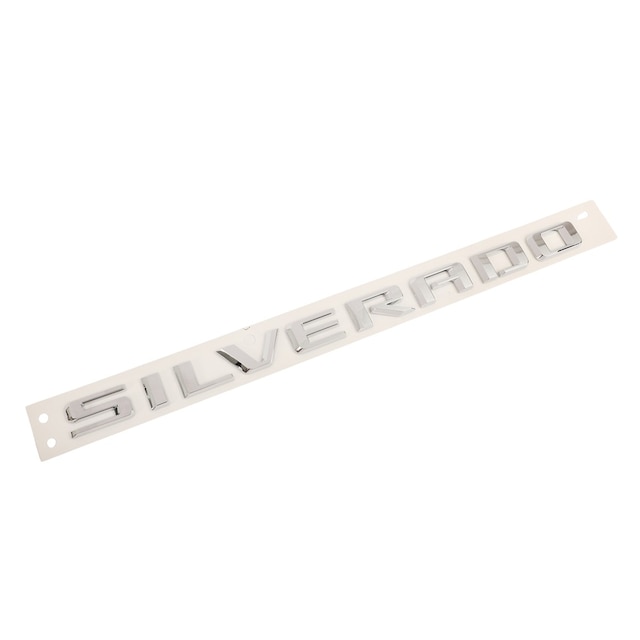 GM Genuine Parts Exterior Bright Chrome Marketing Package Name Plate