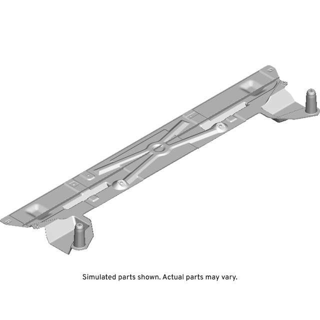 GM Genuine Parts Underbody Rear Air Rear Deflector