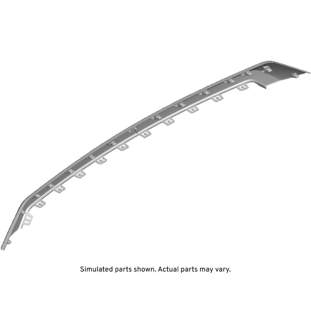 GM Genuine Parts Front Bumper Upper Fascia