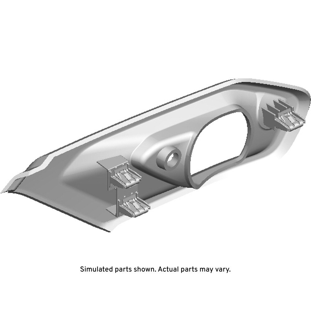 GM Genuine Parts Front Fog Lamp Bezel