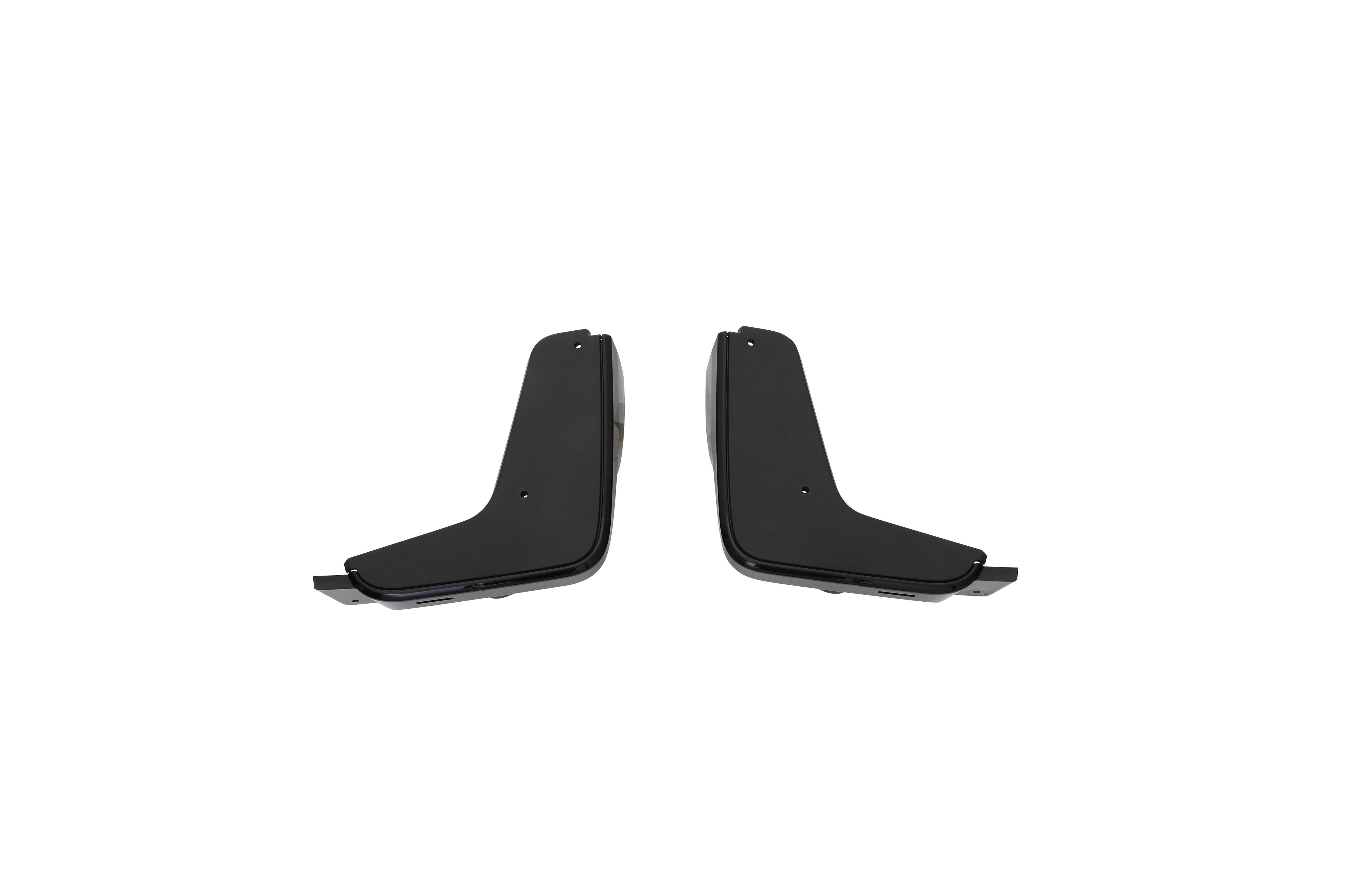 Rear Splash Guards Painted in Gloss Black | 86551967 | Cadillac