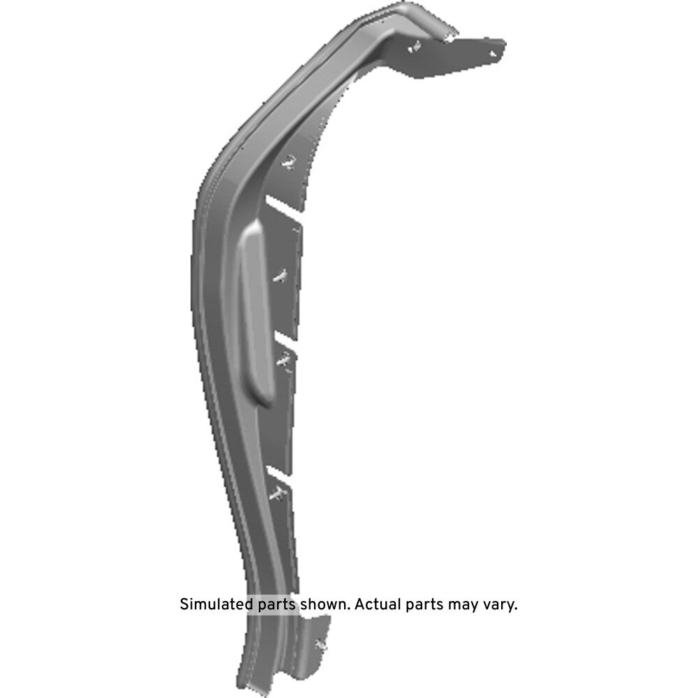 GM Genuine Parts Front Driver Side Door Front Auxiliary Weatherstrip