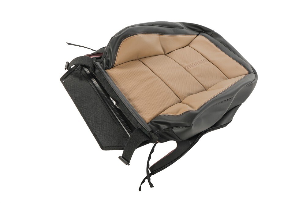 GM Genuine Parts Medium Ash Gray Front Driver Side Seat Back Cover