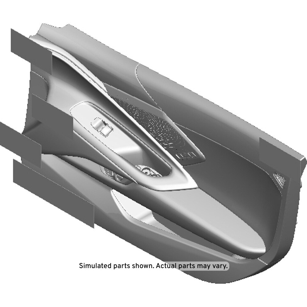 GM Genuine Parts Artemis Front Passenger Side Door Trim