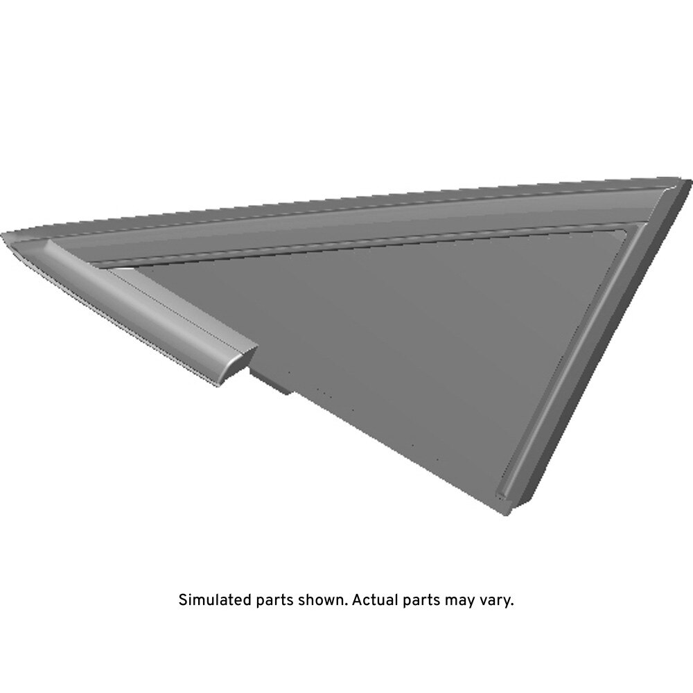 GM Genuine Parts Driver Side Windshield Pillar Stationary Window