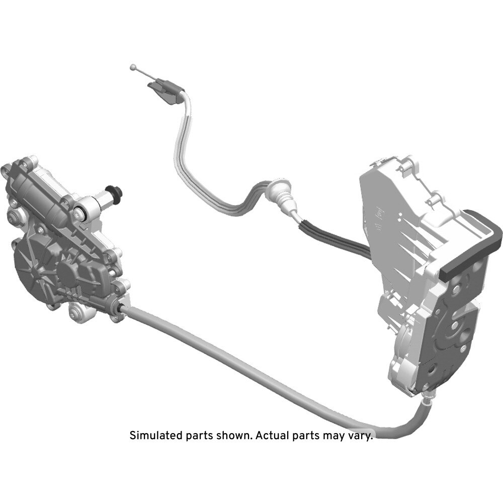 GM Genuine Parts Front Driver Side Door Latch