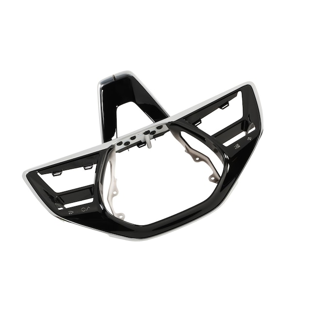 GM Genuine Parts Galvano Silver Steering Wheel Spoke Cover Applique