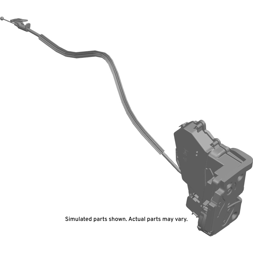 GM Genuine Parts Rear Driver Side Door Latch