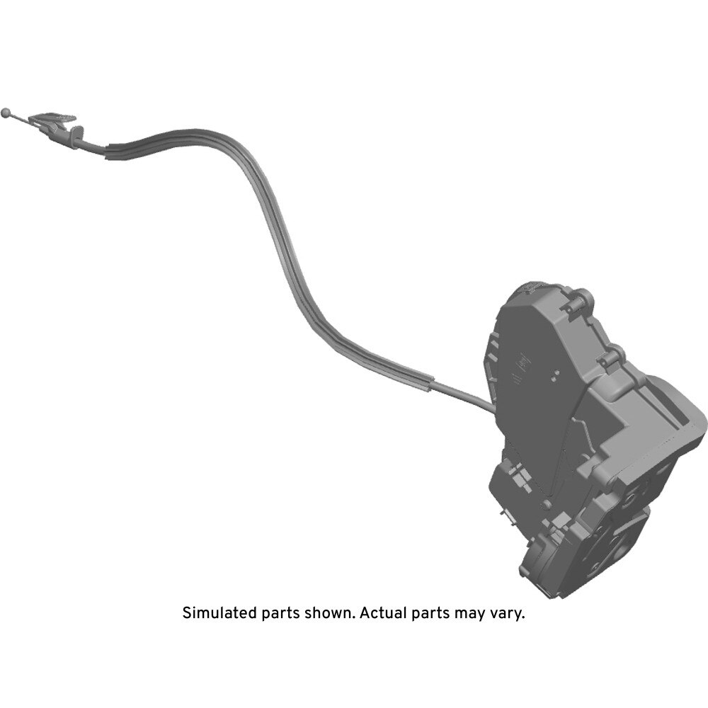 GM Genuine Parts Rear Driver Side Door Latch