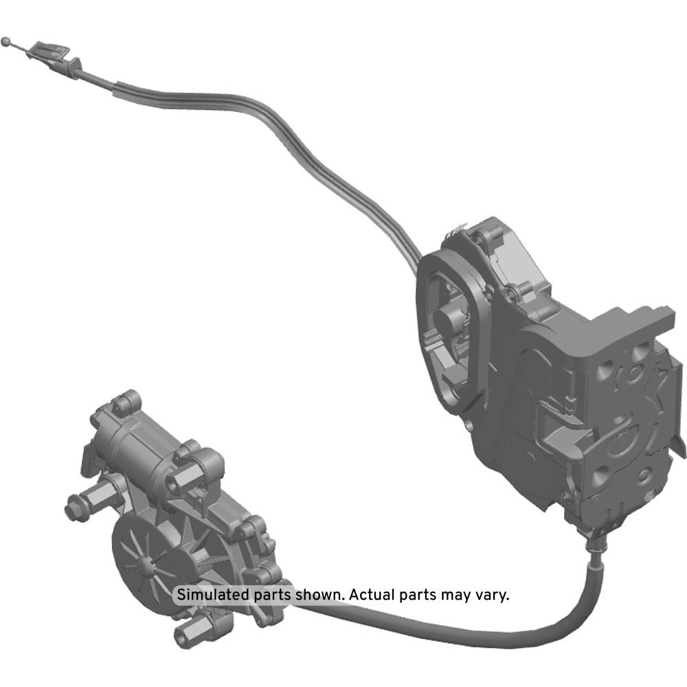 GM Genuine Parts Front Passenger Side Door Latch