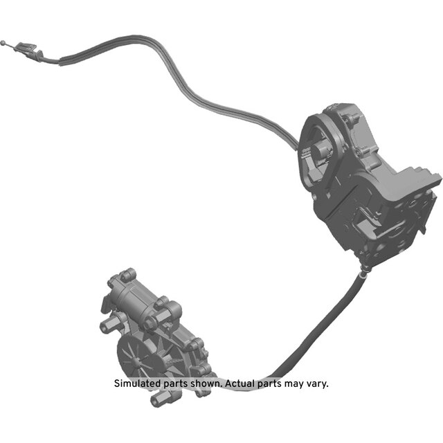GM Genuine Parts Rear Passenger Side Door Latch