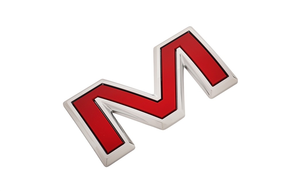 GM Genuine Parts Fuse Red (M) Tailgate Letter