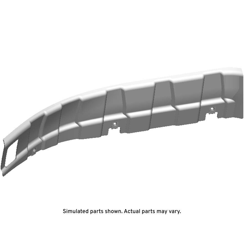 GM Genuine Parts Front Bumper Driver Side Upper Fascia