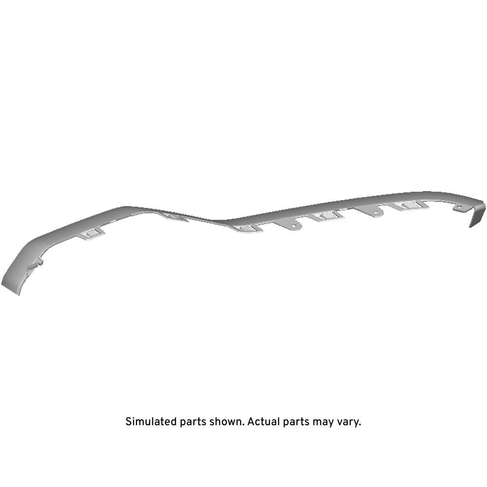 GM Genuine Parts Front Bumper Passenger Side Upper Fascia