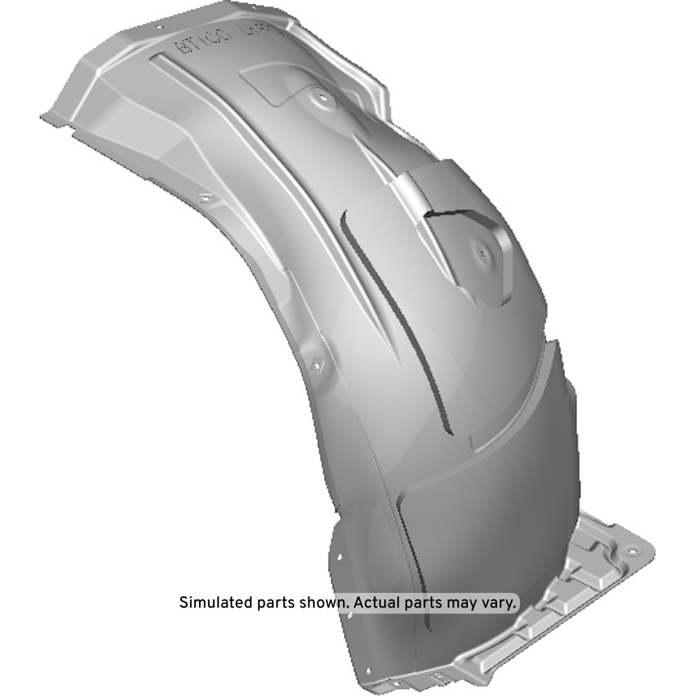 GM Genuine Parts Front Driver Side Wheelhouse Rear Liner
