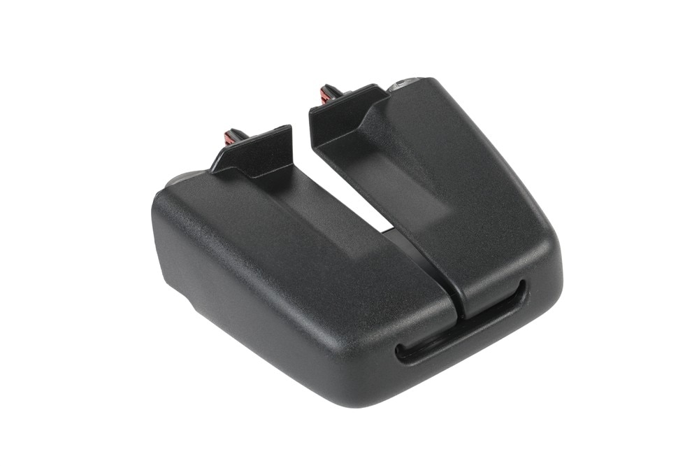GM Genuine Parts Backen Black Rear Seat Belt Opening Bezel