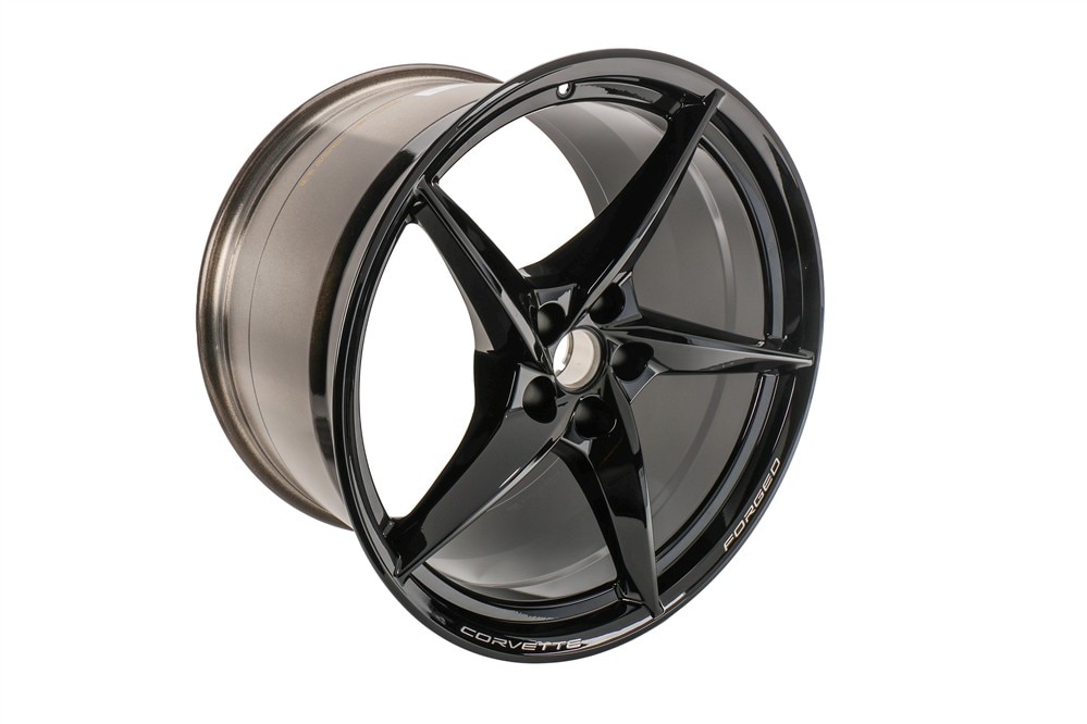 GM Genuine Parts High Gloss Black (AU) Rear Wheel