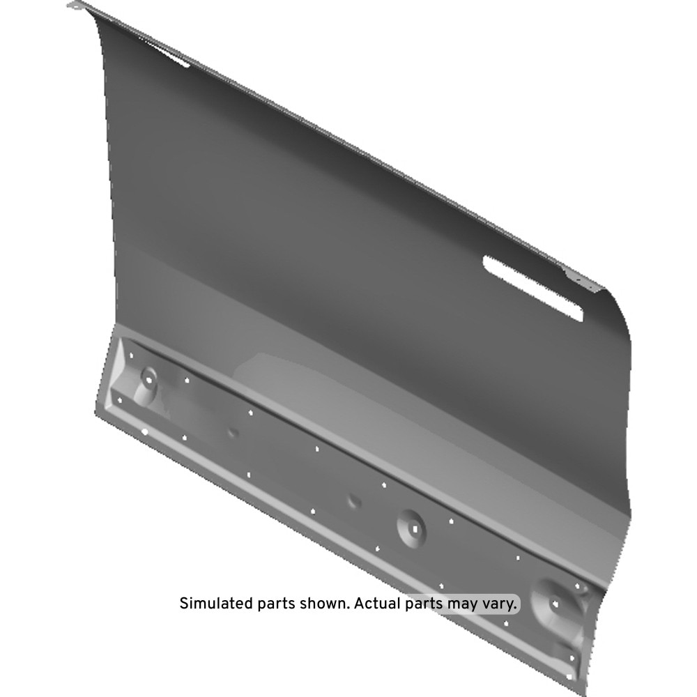 GM Genuine Parts Front Passenger Side Door Outer Panel