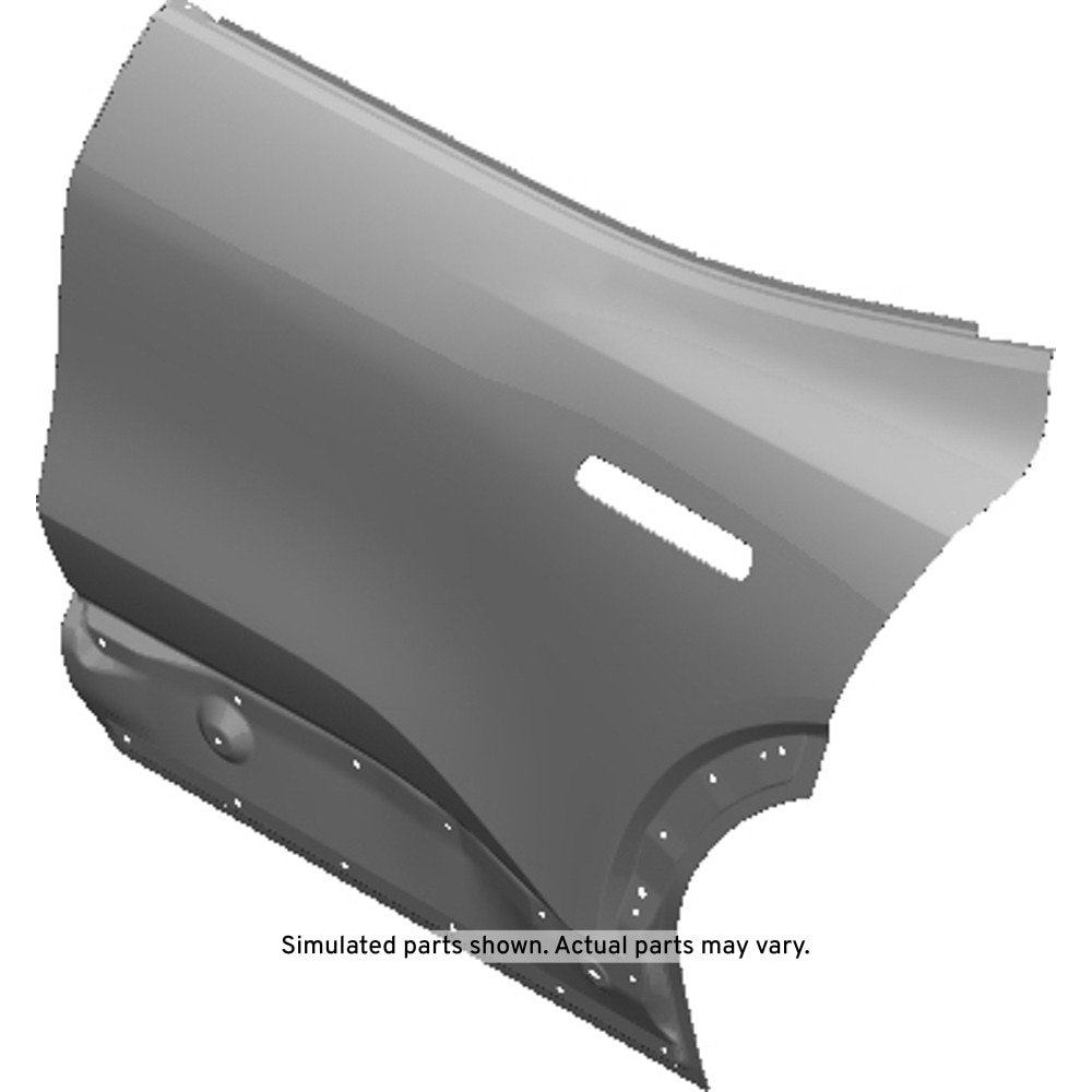 GM Genuine Parts Rear Driver Side Door Outer Panel