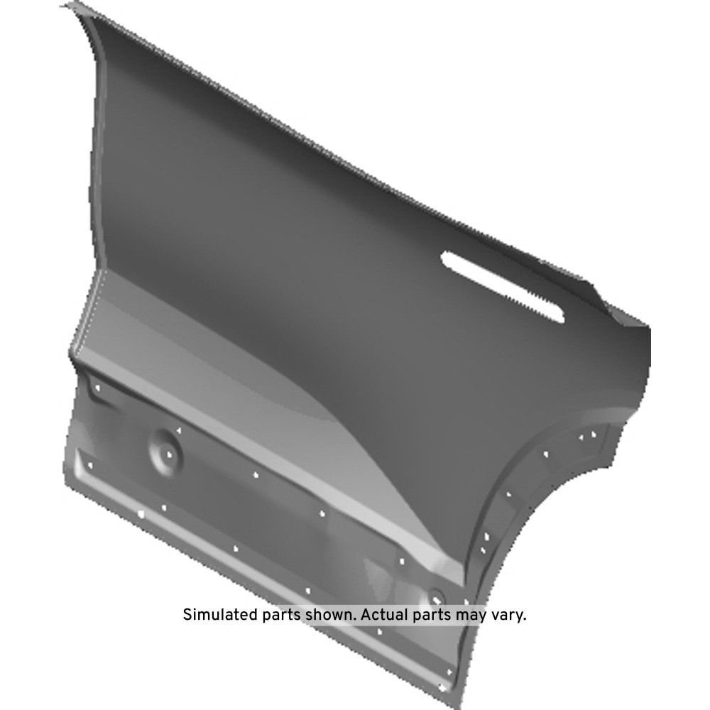 GM Genuine Parts Rear Passenger Side Door Outer Panel