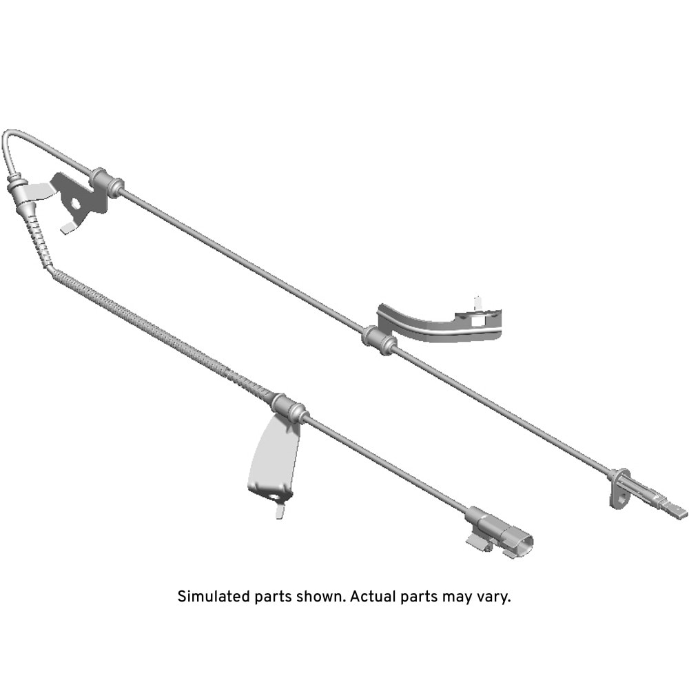 GM Genuine Parts Front Driver Side Wheel Speed Sensor