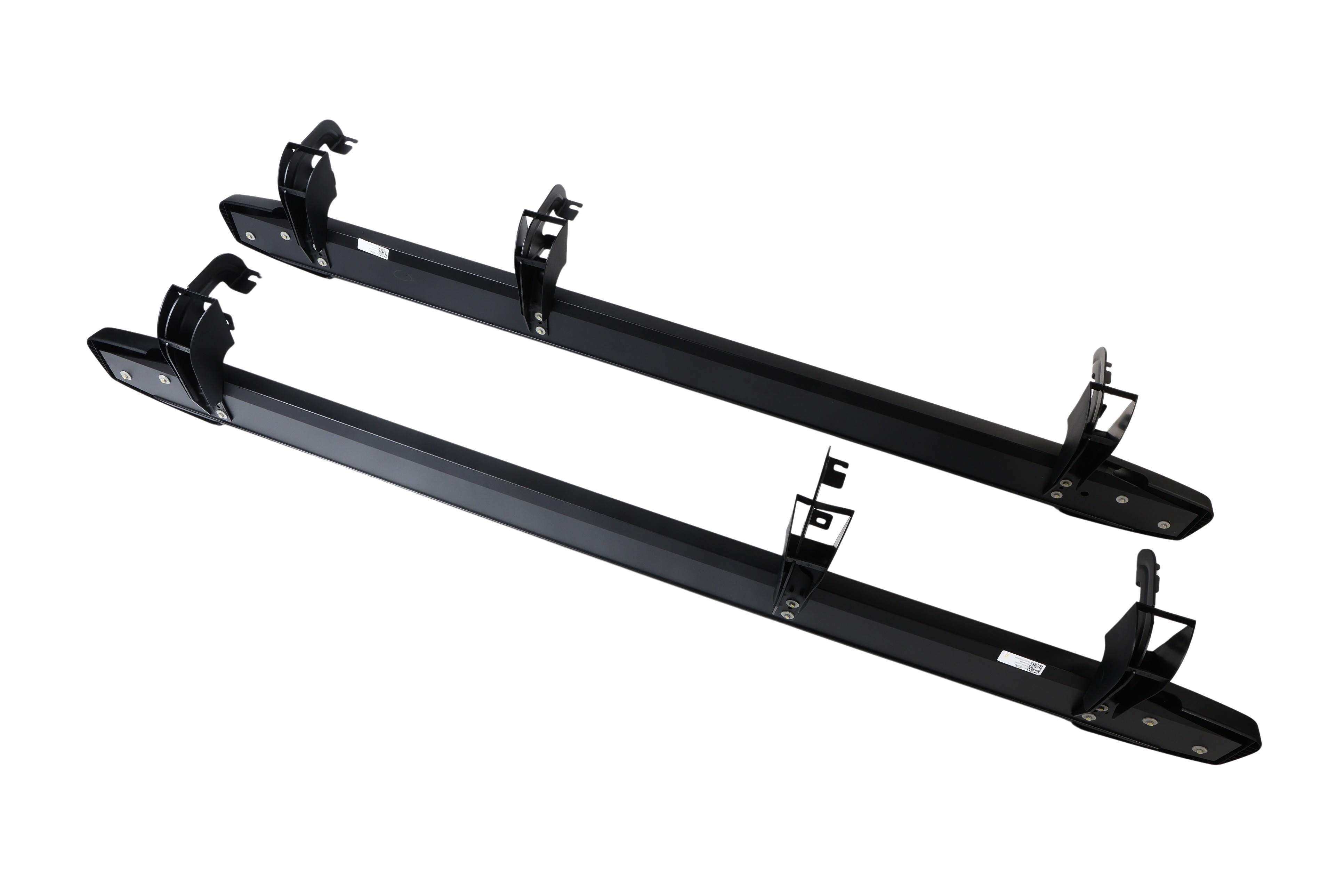Crew Cab 6-Inch Rectangular Assist Steps in Black | 86574696