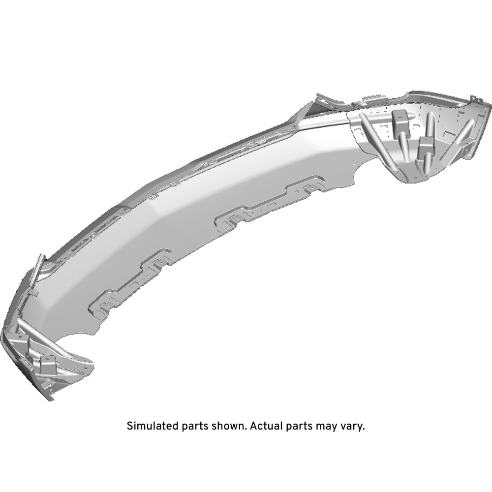 GM Genuine Parts Primed Front Bumper Lower Fascia