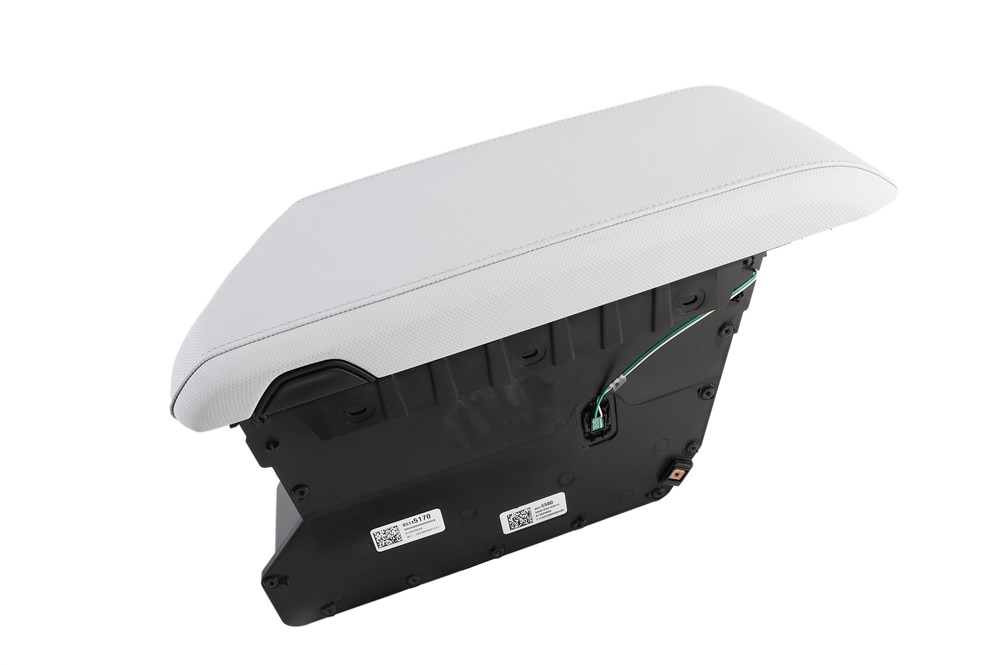 GM Genuine Parts Sky Cool Gray Front Floor Console Armrest