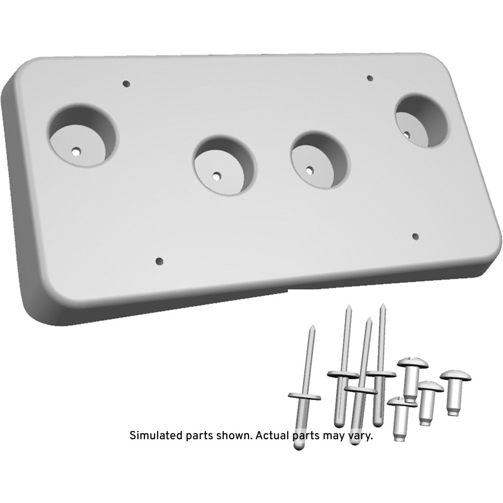 GM Genuine Parts Front License Plate Bracket