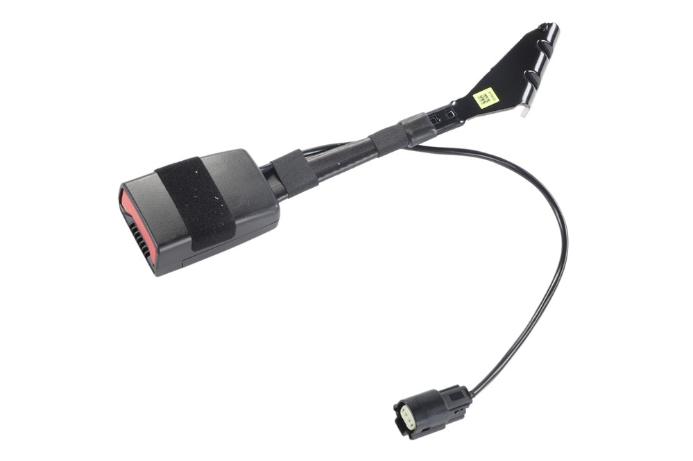 GM Genuine Parts Jet Black Rear Passenger Side Seat Belt Buckle Kit