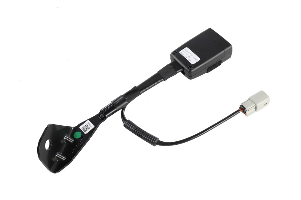 GM Genuine Parts Jet Black Rear Center Seat Belt Buckle