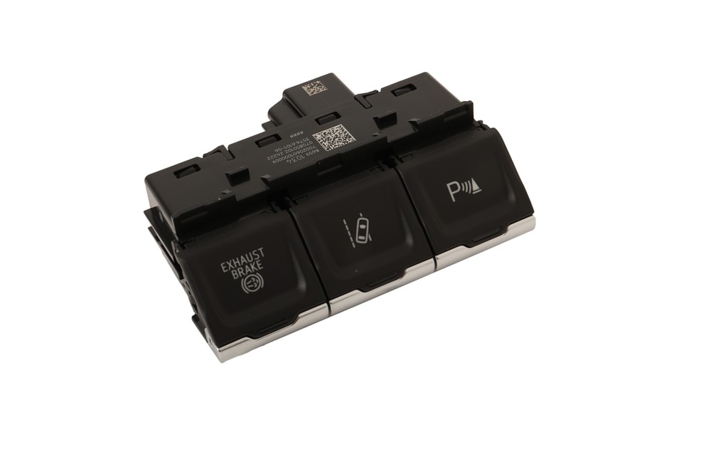 GM Genuine Parts Jet Black Instrument Panel Center Accessory Function Switch