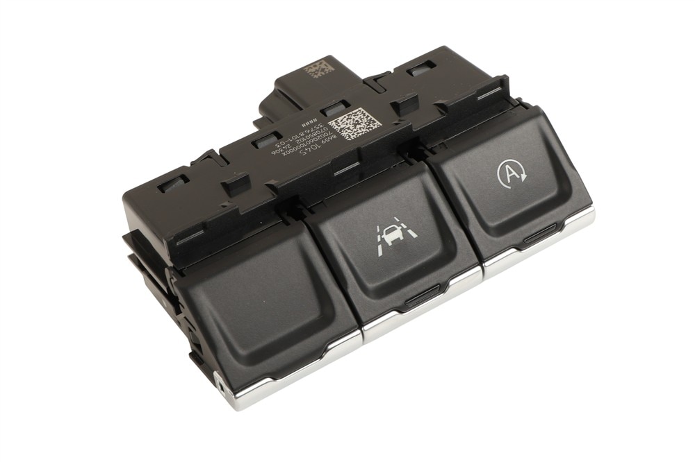 GM Genuine Parts Jet Black Instrument Panel Center Accessory Function Switch (Programming Required)