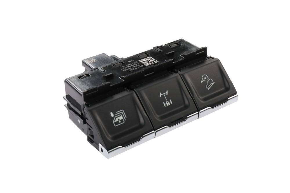 GM Genuine Parts Jet Black Passenger Side Instrument Panel Center Accessory Function Switch
