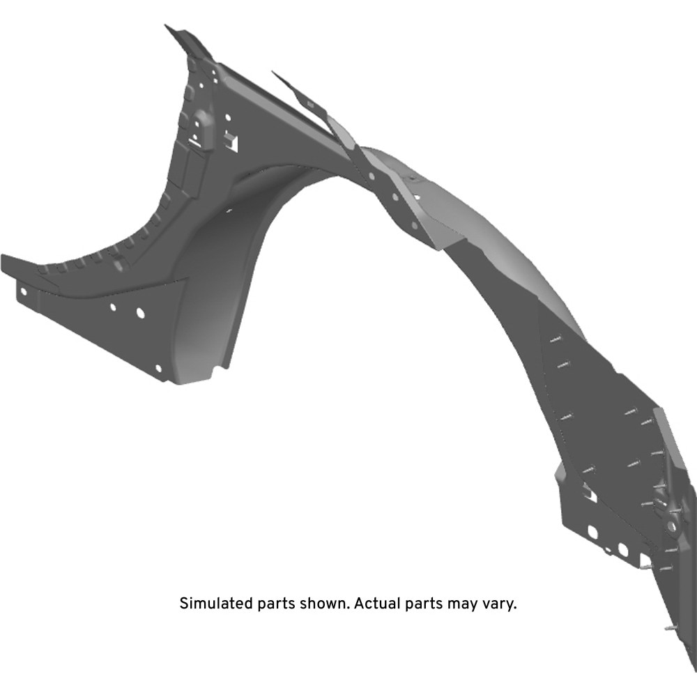 GM Genuine Parts Passenger Side Quarter Inner Panel
