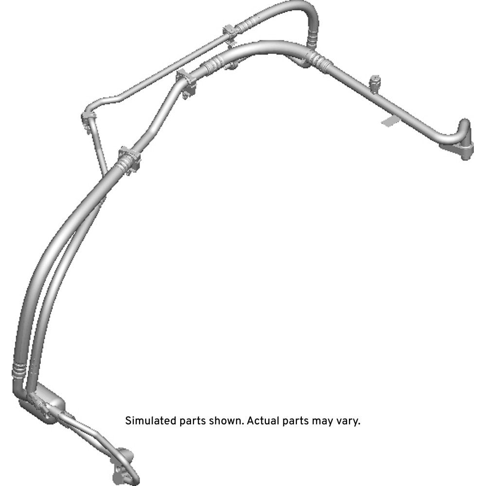 GM Genuine Parts Air Conditioning Compressor and Condenser Hose