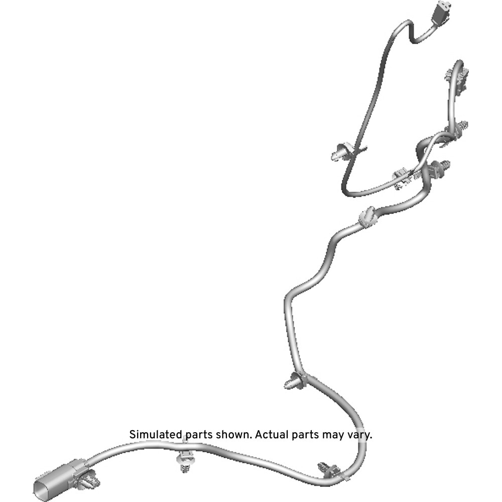 GM Genuine Parts 3rd Row Passenger Side Seat Wiring Harness