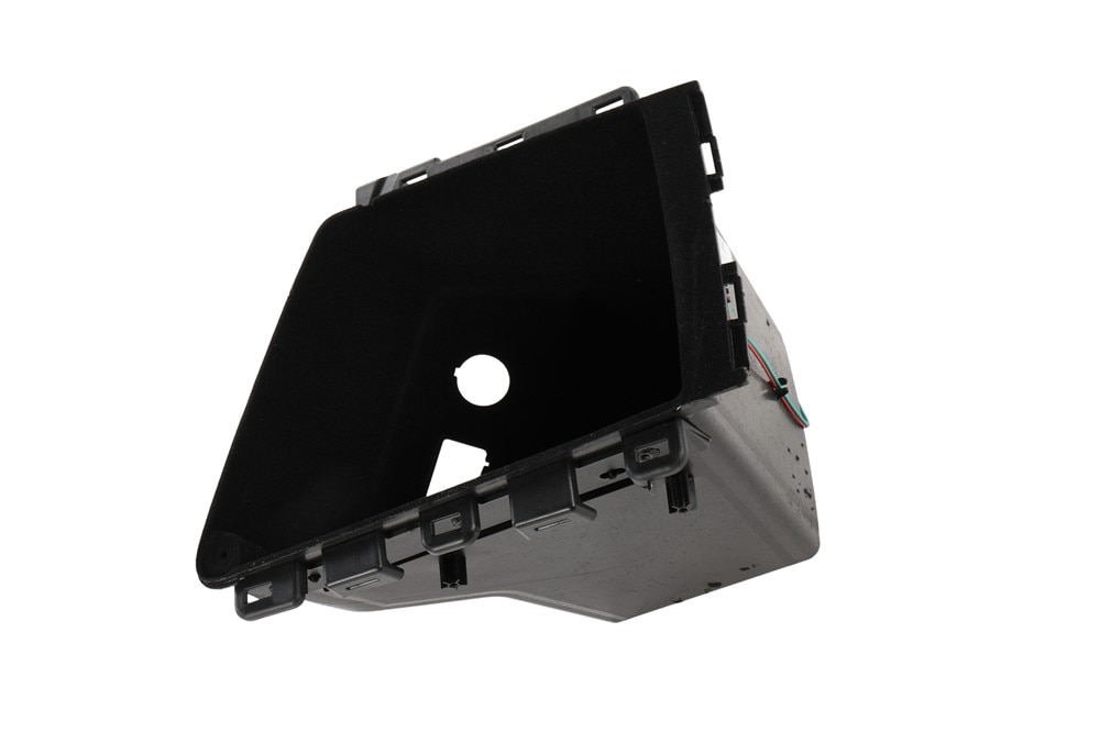 GM Genuine Parts Bright Luster Black Front Floor Console Compartment